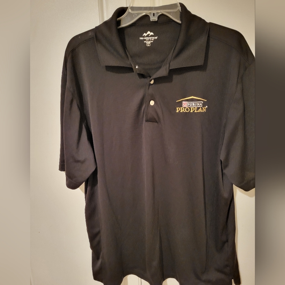 Men's Polo Shirt Purina Pro Plan Logo Size Large